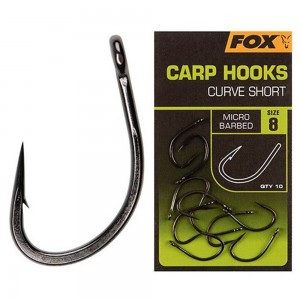 Fox Háčky Curve Shank Short 10 ks vel. 2