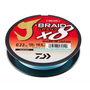 Daiwa pletená šňůra J-Braid Grand Blue 0,06 mm 5 kg 135 m