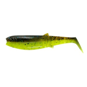 Savage Gear Gumová Nástraha Cannibal Shad Chartreuse Pumkin 10 cm