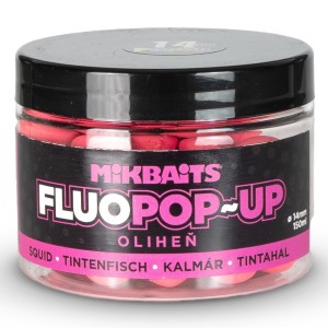 Mikbaits Plovoucí Boilie Fluo Oliheň 150 ml 14 mm