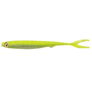 Fox Rage Slick Finesse Super Soft UV Chartreuse Ayu - 11 cm