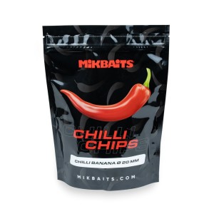 Mikbaits Chilli Chips boilie 300g - Chilli Banana 24 mm