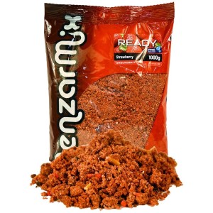 Benzár Mix Krmítková Směs Předmíchaná Ready Carp Groundbait 1 kg - Jahoda