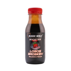 Magic Wolf Booster Losos / Broskev 300 g