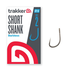 Trakker Háčky Short Shank Hooks Barbless velikost 2