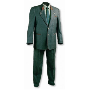 Společenský oblek Afars M s hnědým doplňkem velikost 48/5