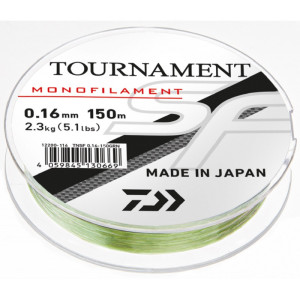 Vlasec Daiwa TOURNAMENT SF 150m, Zelený, 0,16 mm, 2,3 kg