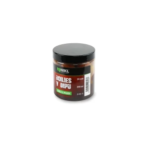 Nikl Boilies v dipu Chilli & Peach 250ml - Průměr: 24mm, Balení: 250ml