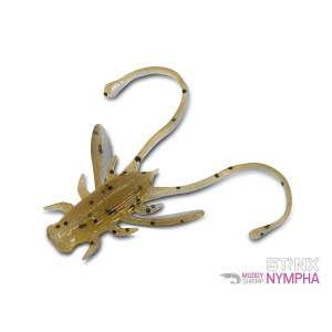 Delphin Umělá nástraha B! Stinx NYMPHA / 20ks | 2.5cm / MUDDY
