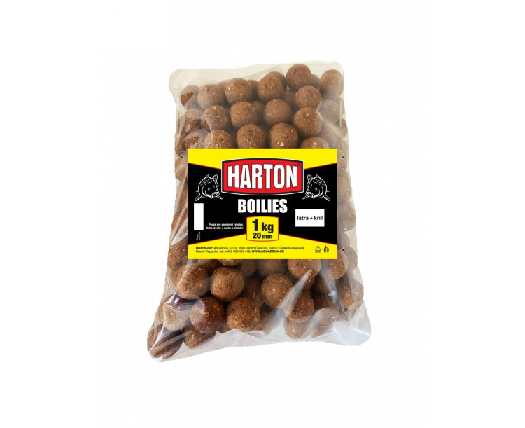 Harton Boillies 20mm / 1kg Játra + krill