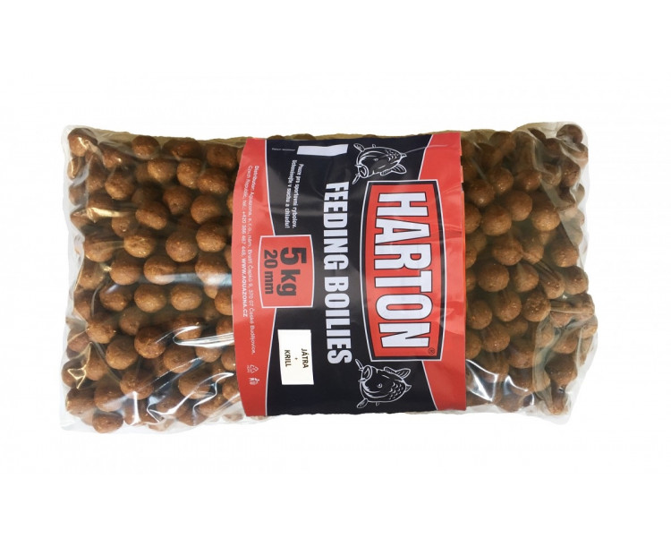 Krmné Boilies Harton 16mm / 5kg příchuť Játra + krill