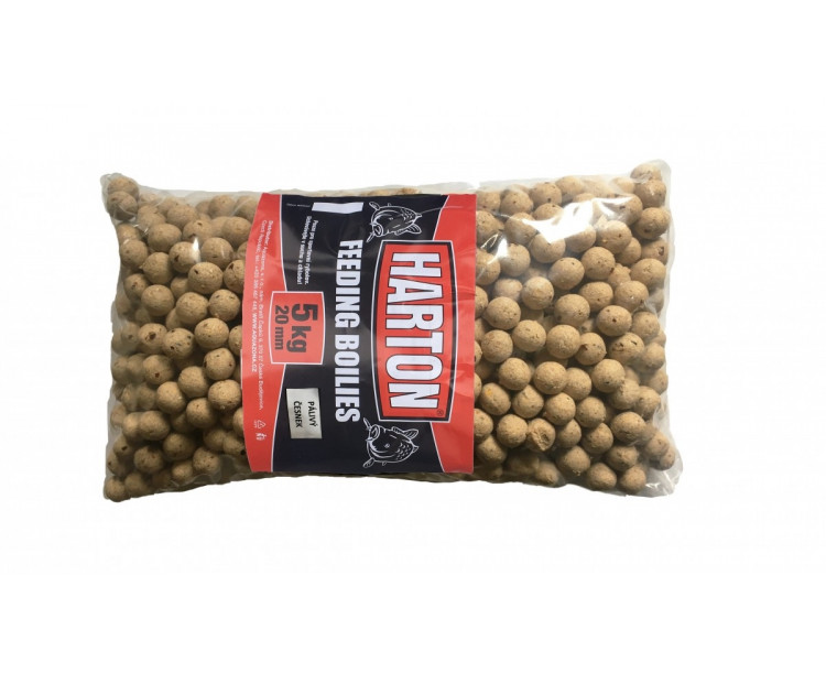 Krmné Boilies Harton 20mm / 5kg příchuť Pálivý Česnek