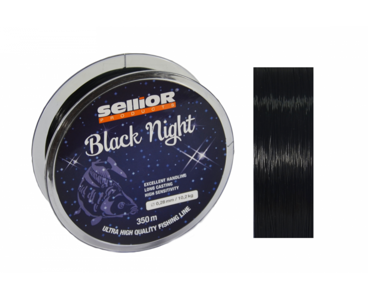 Vlasec Sellior Black Night 0,30mm / 12,5kg / 350m