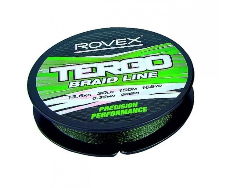 Rovex pletená šňůra Tergo 0,12 mm, 10 lb, 250 m