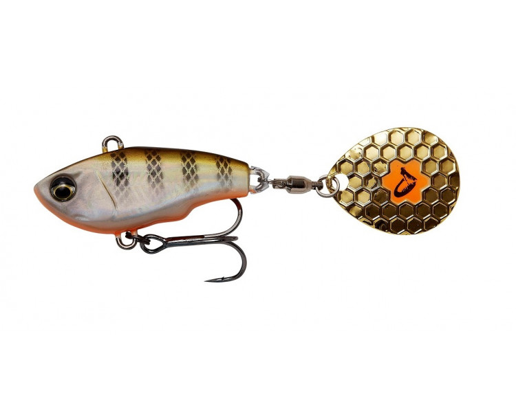 Savage Gear Třpytka Fat Tail Spin Sinking Perch 5,5cm 9g