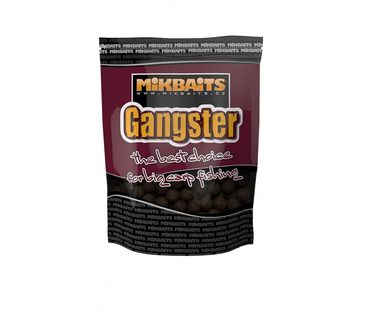 Mikbaits Boilie Gangster GSP Black Squid 1 kg 20 mm