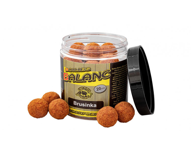 Carp Servis Václavík Boilies Balanc - 120 g/20 mm/Brusinka