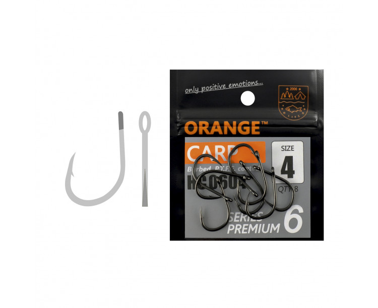 Life Orange háčky Carp Series 6 vel. 4 / 8 ks
