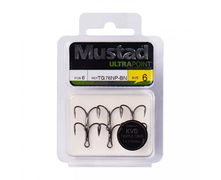 Mustad trojháček Triple Grip Kovaný vel. 3/0 5 ks