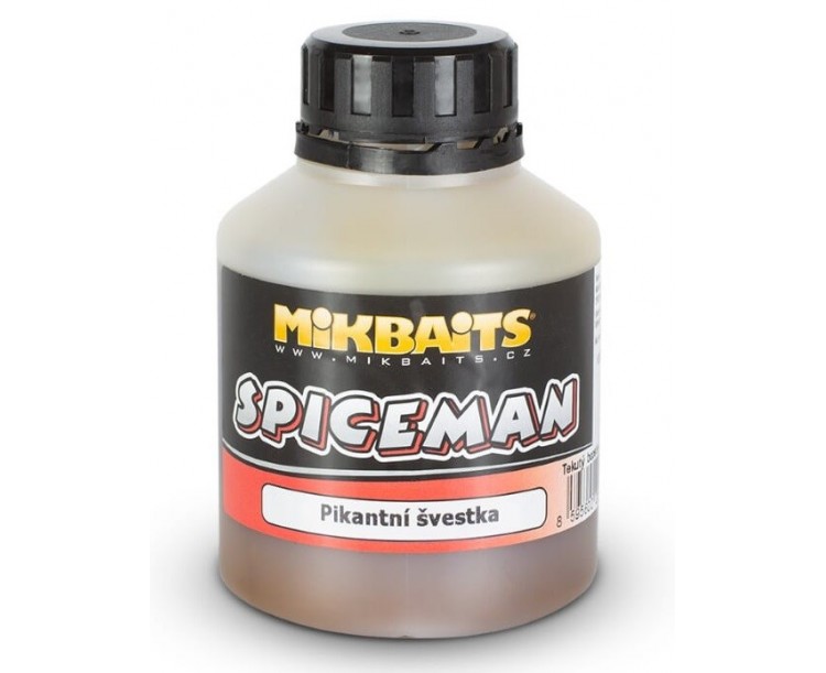 Mikbaits Booster Spiceman Pikantní Švestka 250 ml