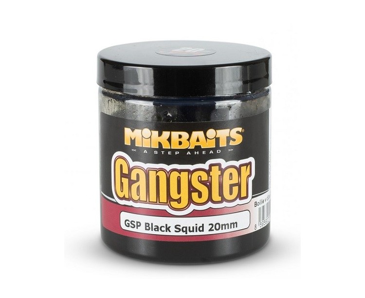 Mikbaits Boilie V Dipu GSP Black Squid 250 ml 20 mm