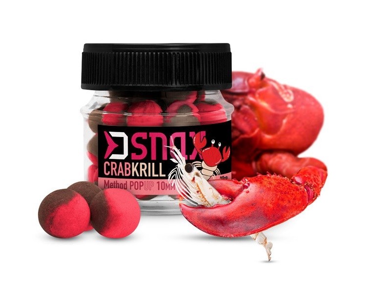 Delphin Pop Up Nástraha D Snax Pop Krab Krill 20 g 10 mm