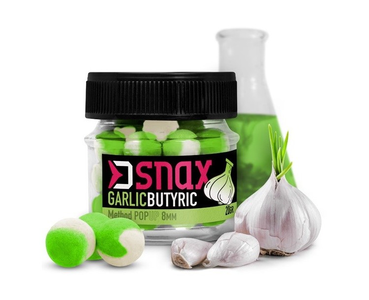 Delphin Pop Up Nástraha D Snax Pop Česnek Butyric 20 g 10 mm