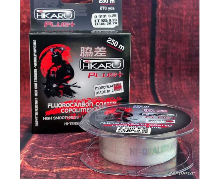 Hikaru vlasec Plus Fluorocarbon 0,18 mm 250 m