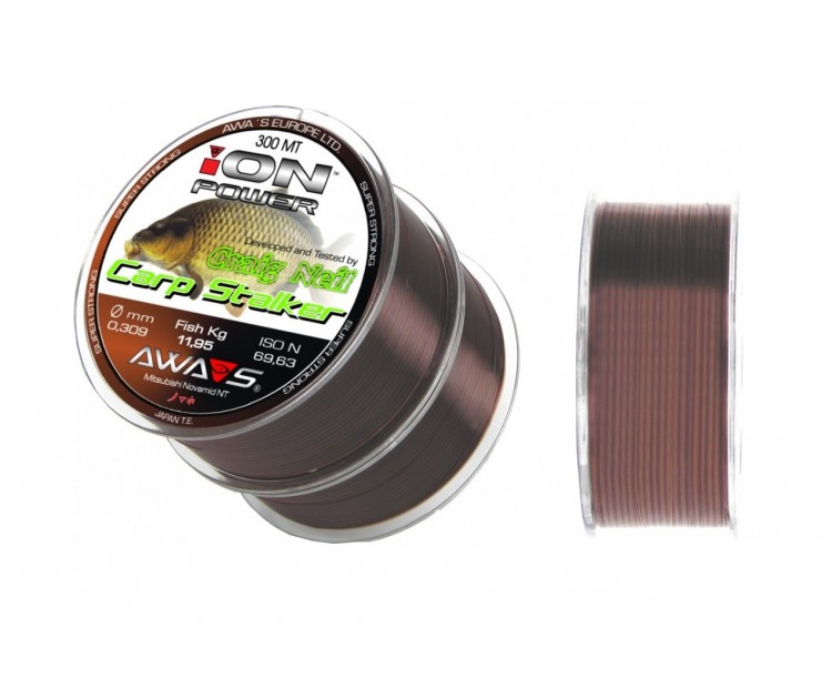 Vlasec AWA-S Ion Power Carp Stalker 2x300m 0,286 mm 10,20 kg