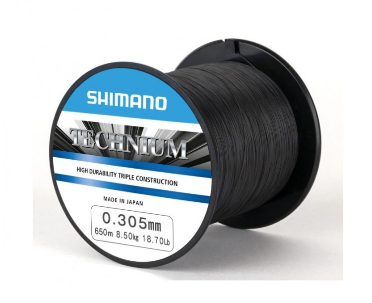 Shimano Vlasec Technium PB Černá 0,285 mm / 7,50 kg / 650 m