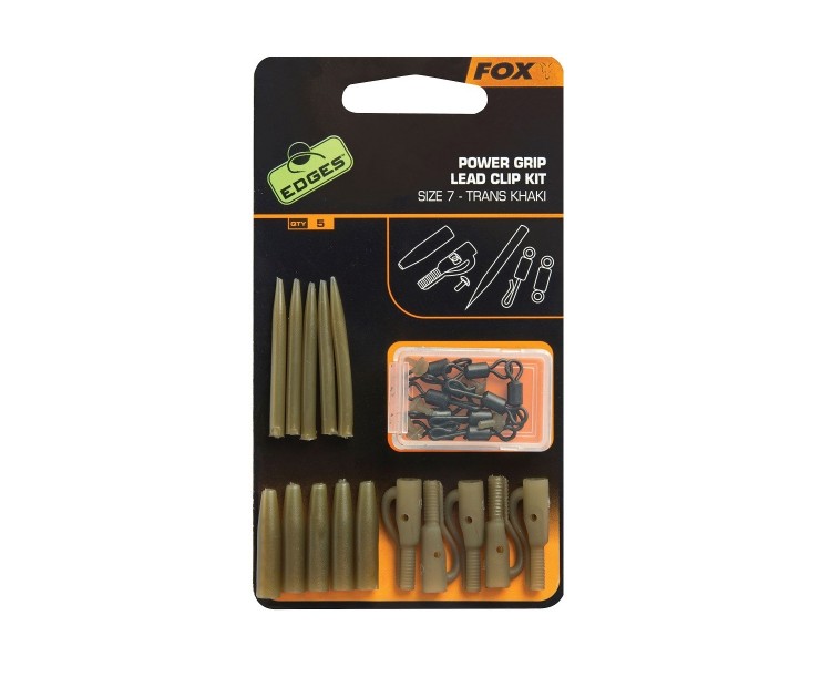 Fox Sestava na montáž Power Grip Lead Clip Kit