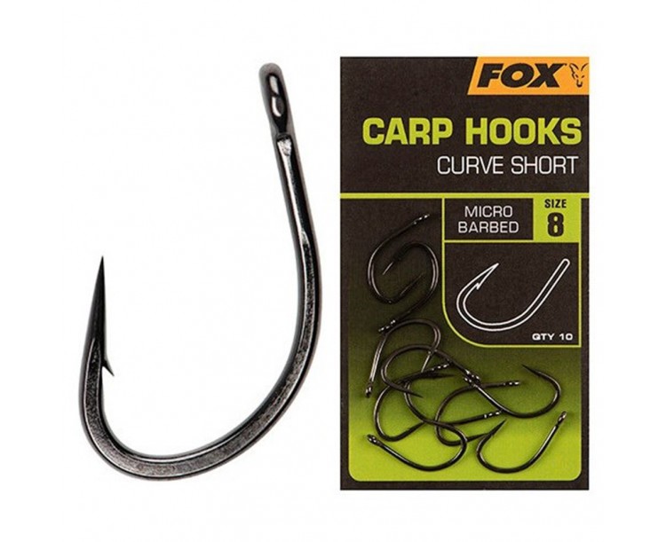 Fox Háčky Curve Shank Short 10 ks vel. 2