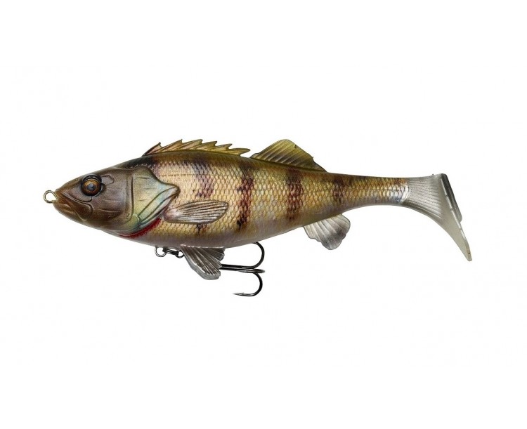 Savage Gear Gumová Nástraha 4D Perch shad SS Zander 12,5 cm 25 g