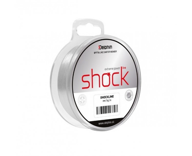 Delphin Vlasec Shock Line 80 m 0,40 mm / Nosnost 22 lb