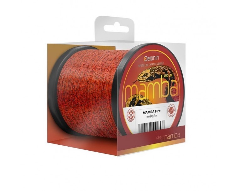 Delphin Vlasec Mamba Carp Fire 0,26 mm 5,2 kg 600 m