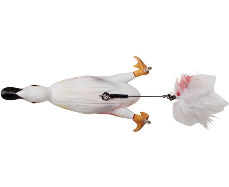 Savage Gear 3D Sebevražedná kachna - White