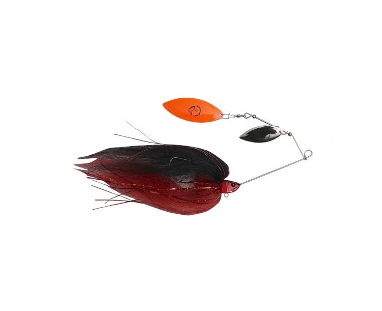 Savage Gear Třpytka Da Mega Bush Black and Red - 55 g