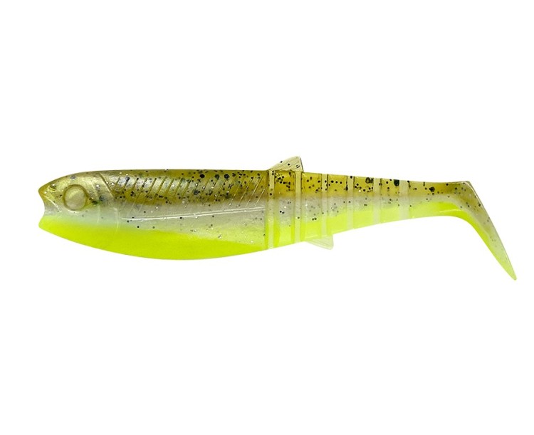 Savage Gear Gumová Nástraha Cannibal Shad Green Pearl Yellow 8 cm