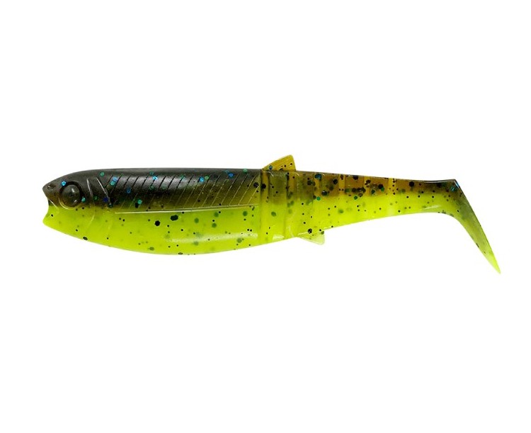 Savage Gear Gumová Nástraha Cannibal Shad Chartreuse Pumkin 8 cm