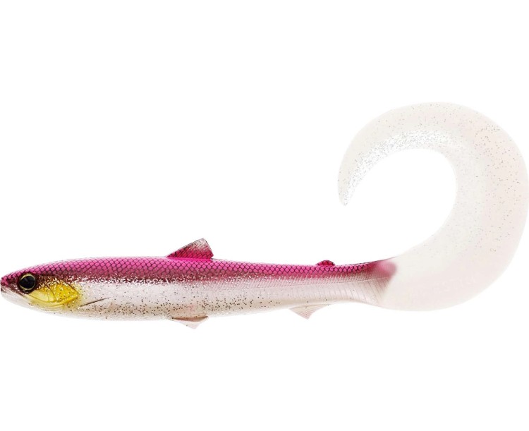 Westin gumová nástraha BullTeez Curltail Pink Headlight 10 cm 6 g