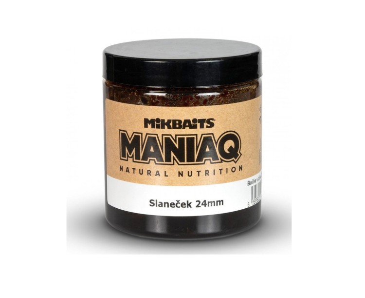 Mikbaits Boilie v Dipu ManiaQ Slaneček 250 ml 20 mm