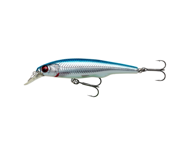 Savage Gear wobler Gravity Twitch SR Suspending Blue Chrome 8,3 cm 10 g