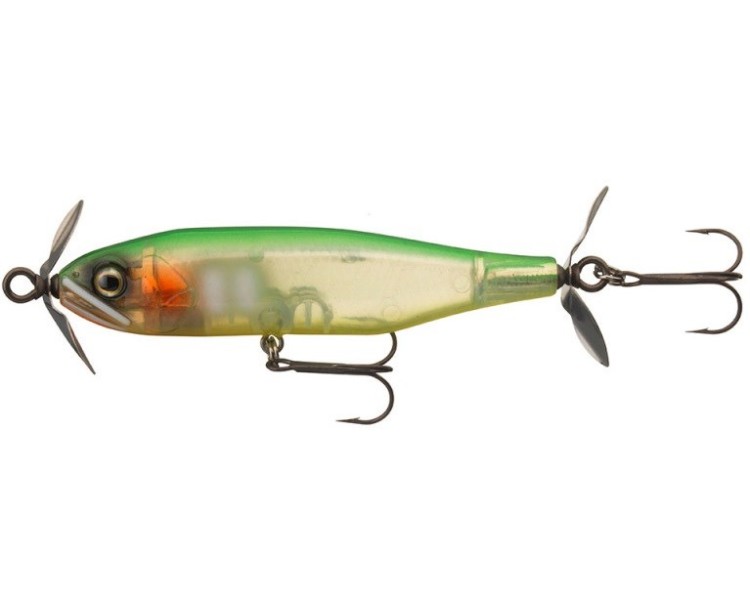 Daiwa Wobler Steez Prop 85F Clear Lime Sinking 8,5 cm 13,8 g