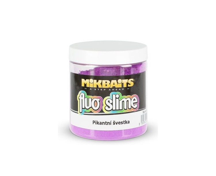 Mikbaits Obalovací Dip Fluo Slime 100 g-Pikantní Švestka