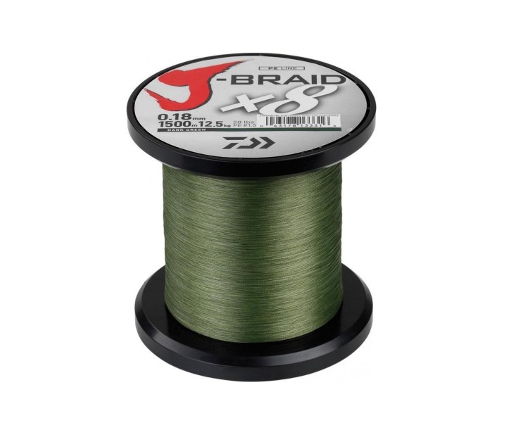 Daiwa pletená šňůra J-BRAID X8 0,06 mm 4 kg