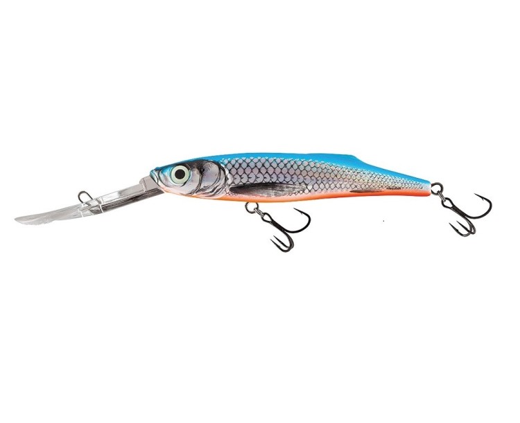 Salmo Wobler Freediver Super Deep Runner Silver Blue 9 cm 11 g