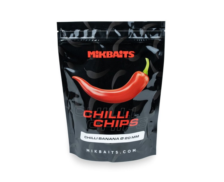 Mikbaits Chilli Chips boilie 300g - Chilli Banana 20mm