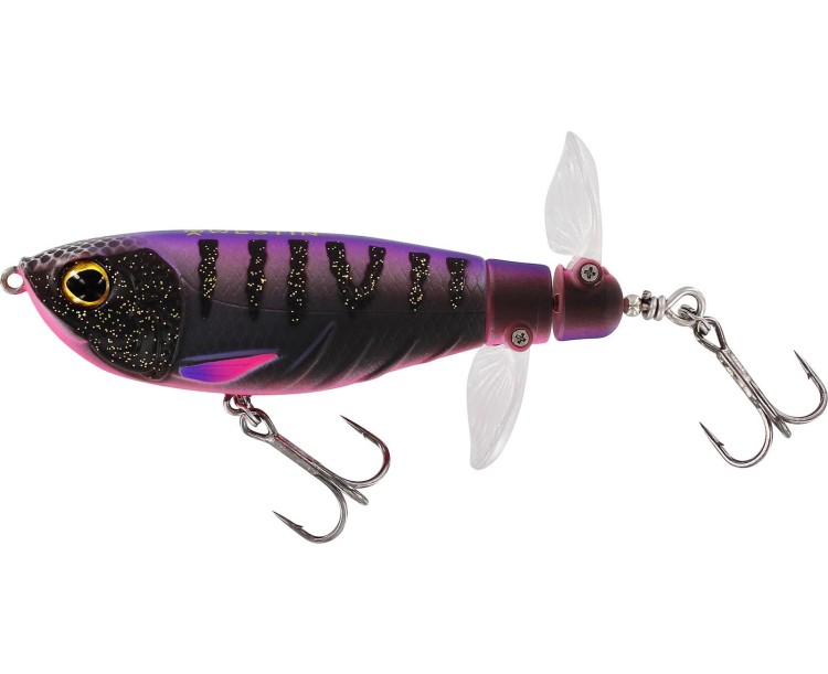 Westin Wobler Spot-On Twin Turbo Floating 3D Black Haze 9 cm 19 g