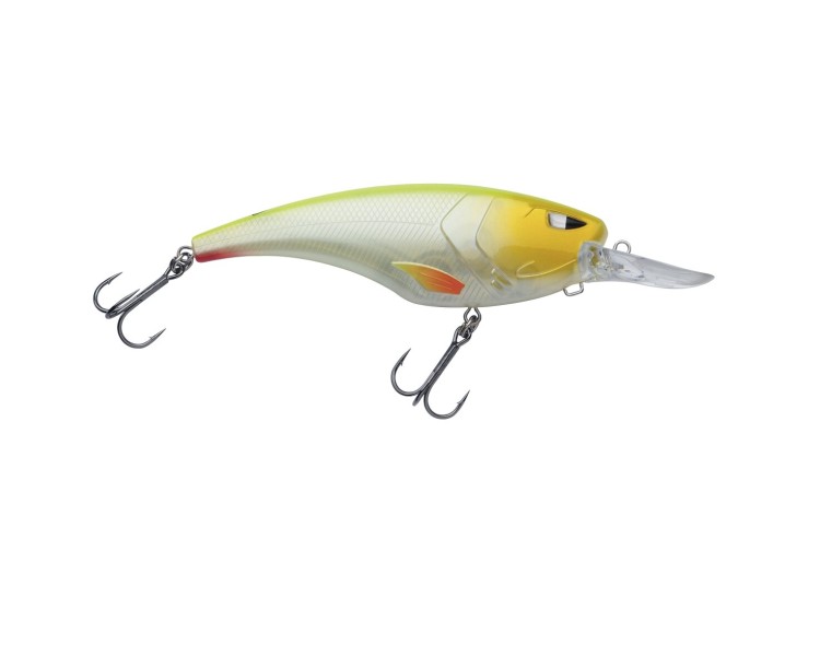 Berkley Wobler Zilla Deep Crank White Chartreuse 14,3 cm 78 g