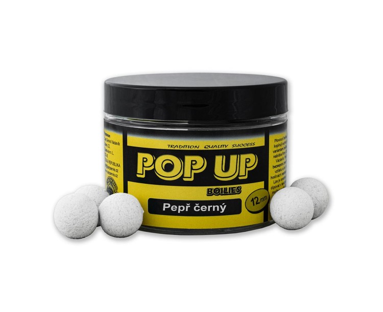 POP UP - DÓZA/40 G/12 MM/ PEPŘ ČERNÝ